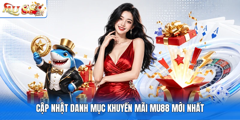 Cập nhật danh mục khuyến mãi MU88 mới nhất