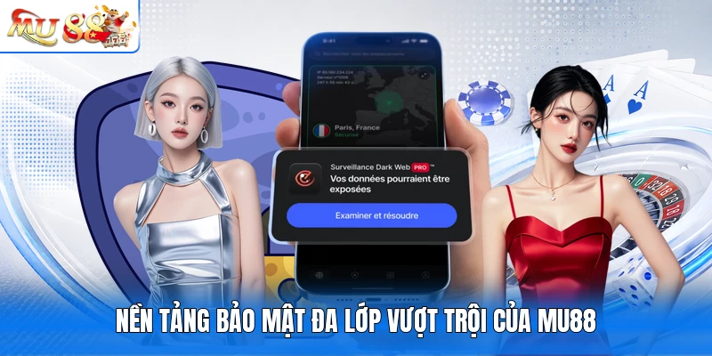 Nền tảng bảo mật đa lớp vượt trội của MU88
